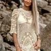 Flash Sale 🔥 Cupshe Boho Hollow-Out Cover Up 🔔
