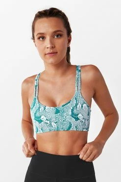 Cheap 💯 Cupshe Pandora Snake Criss Cross Sports Bra 🌟