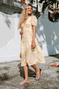 Top 10 ✔️ Cupshe Aleena Plaid V Neck 👗 Dress 😀