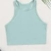 Best Sale 🎁 Cupshe Ocean Springs Round Neck Sports Bra 🧨