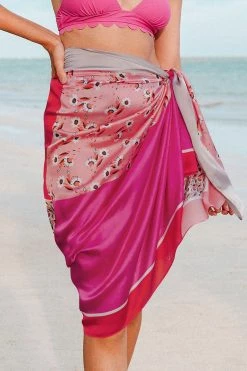 Best deal 🤩 Cupshe Laguna Beach Geometric Tie Waist Sarong 🔥