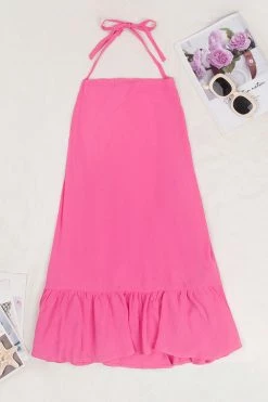 Best deal 🤩 Cupshe Krista Halter Backless Drawstring 👗 Dress 🎉 -Cupshe Online Shop 1 f992f85e 5901 465f baa1 4966b1e7204c