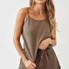 Buy 🔥 Cupshe Chocolate love Cami Top And Drawstring Shorts Set 😀