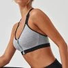 Best Pirce ✔️ Cupshe The Perfect One Front Zipper Criss Cross Sports Bra 👏