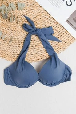 Promo 👏 Cupshe Kirstin Underwire Halter 👙 Bikini Top 👏