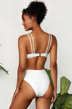 Best deal 🔥 Cupshe White Double Straps Knotted 👙 Bikini 🤩 -Cupshe Online Shop 2 02732612 e36c 402a 9c28 00d949affade