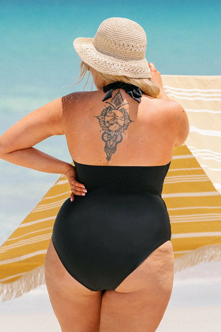 Best Sale π Cupshe Seaside Holiday Twist Front Plus Size One Piece π©± Swimsuit β€οΈ 2 Best Sale π Cupshe Seaside Holiday Twist Front Plus Size One Piece π©± Swimsuit β€οΈ - Image 2