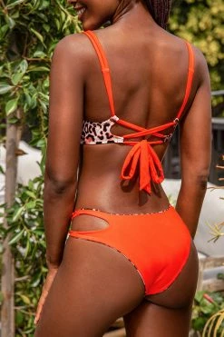 Cheap 😍 Cupshe Orange Trim Leopard Print Strappy 👙 Bikini ⭐ -Cupshe Online Shop 2 0917c4af c4ba 4b75 9b90 af420e9bc8f0