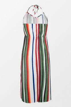 Cheapest 🤩 Cupshe Annalise Striped Halter Neck Cover Up 🎁 -Cupshe Online Shop 2 0a114e3d 190e 447d 9d24 80c5d6d6f79b