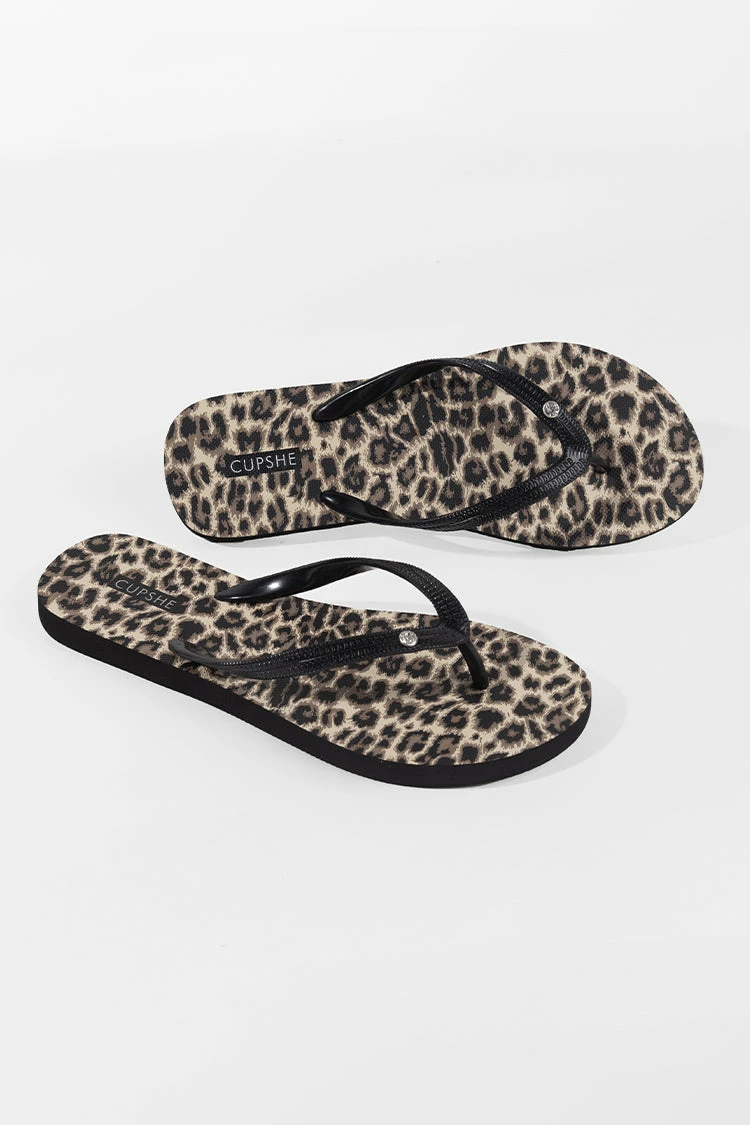 Deals ✔️ Cupshe Beckett Animal Print Flip Flops ⌛ 3 Deals ✔️ Cupshe Beckett Animal Print Flip Flops ⌛ - Image 3