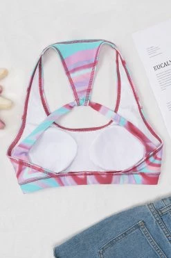 Brand new ⌛ Cupshe Amor Marble Criss Cross Sports Bra 🎉 -Cupshe Online Shop 2 12281f4b d187 4a31 a0f2 bc0049766119