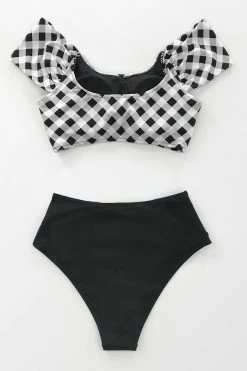 Best Sale 🌟 Cupshe Black and White Gingham 👙 Bikini ❤️ -Cupshe Online Shop 2 1b64d136 d6eb 4fb8 9a63 d60bbb7856e3