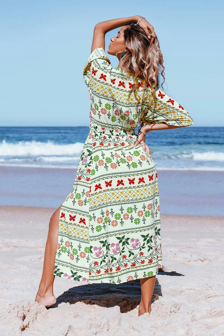 Cheap π Cupshe Ellison Floral Tie Front π Dress βοΈ 2 Cheap π Cupshe Ellison Floral Tie Front π Dress βοΈ - Image 2