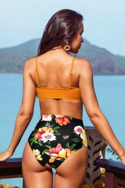 Cheap ⌛ Cupshe Sweet Floral High Waisted 👙 Bikini Bottom 🎉 -Cupshe Online Shop 2 2 a5f0c741 d2ef 4d37 b6e8 e9a6ba8b1b77