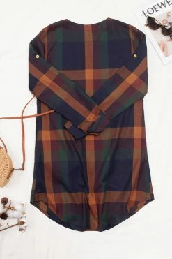 Outlet 👏 Cupshe Rhianna Plaid Rounded Hem Shift 👗 Dress 🎁 -Cupshe Online Shop 2 2afa1d30 2668 4602 bd85 9a8050d0502a