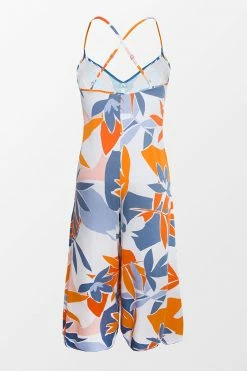 Outlet 🔥 Cupshe Meagan Leafy V-neck Criss Cross Jumpsuit 🔥 -Cupshe Online Shop 2 2e790936 0101 4353 86ee 6c12e0e863d0