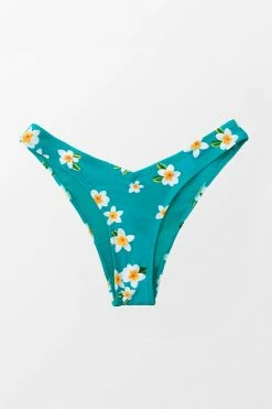 New ⌛ Cupshe Miracle Aqua Floral Low Waisted 👙 Bikini Bottom 🔔 -Cupshe Online Shop 2 33e204fa 2ddc 488b bb6d bffca9752988
