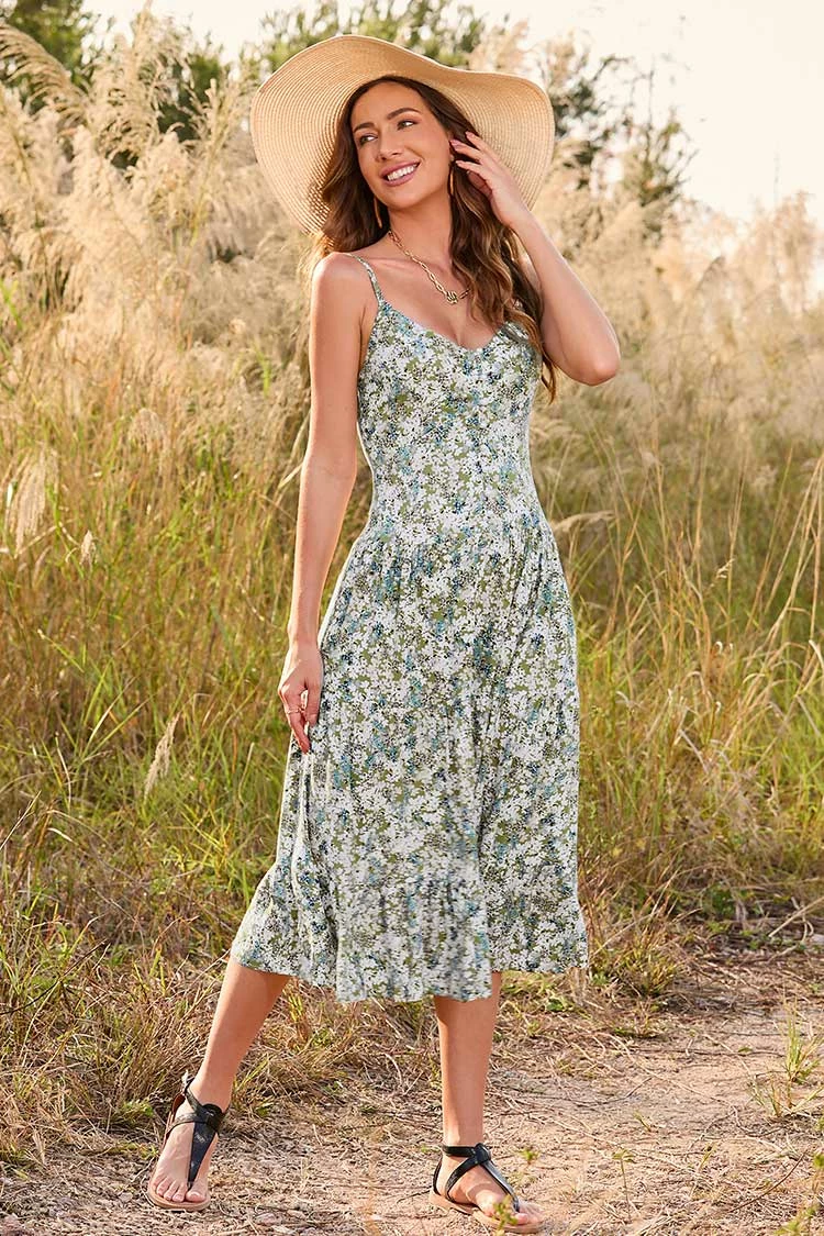Outlet 🎉 Cupshe Katelyn Floral Ditsy 👗 Dress 🧨 1 Outlet 🎉 Cupshe Katelyn Floral Ditsy 👗 Dress 🧨