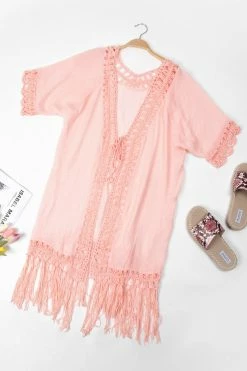 Best Sale 👏 Cupshe Flamenco Front Open Tassel Crochet Kimono 🧨 -Cupshe Online Shop 2 3 1660fd40 bfb1 4696 8ed2 d9bd451a4593