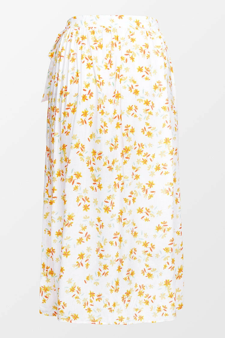 Cheapest 😍 Cupshe Raelyn Ditsy Tie Waist Split Cover Up 💯 4 Cheapest 😍 Cupshe Raelyn Ditsy Tie Waist Split Cover Up 💯 - Image 4