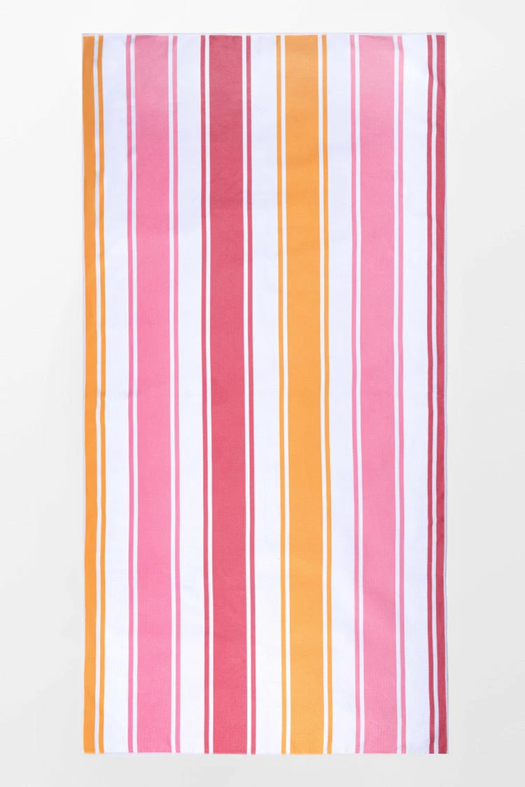 Best Sale π Cupshe Raspberry Creamsicle Striped Beach Blanket βοΈ 3 Best Sale π Cupshe Raspberry Creamsicle Striped Beach Blanket βοΈ - Image 3