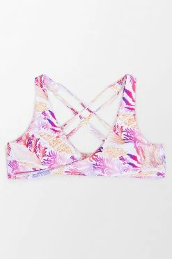 Flash Sale 🎉 Cupshe Octavia Coral Print Twist 👙 Bikini Top ⭐ -Cupshe Online Shop 2 566a4496 ae6f 4160 bdf8 f880cd7a397f