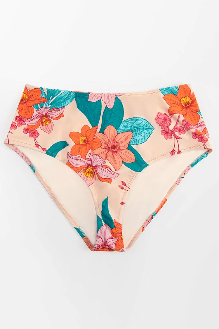 Promo π€© Cupshe Lucy Floral High Waisted Plus Size π Bikini Bottom π 3 Promo π€© Cupshe Lucy Floral High Waisted Plus Size π Bikini Bottom π - Image 3
