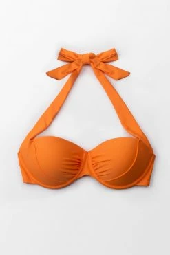 Outlet 👏 Cupshe Orange Halter Wide Straps 👙 Bikini Top 🌟 -Cupshe Online Shop 2 60aa1ba0 6dbe 4696 9bd3 7e7b62239cde