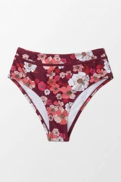 Best deal 😍 Cupshe Paige Floral Mid Waisted 👙 Bikini Bottom 👍 -Cupshe Online Shop 2 69b2b554 082a 4423 b1f1 6c0967c58d83