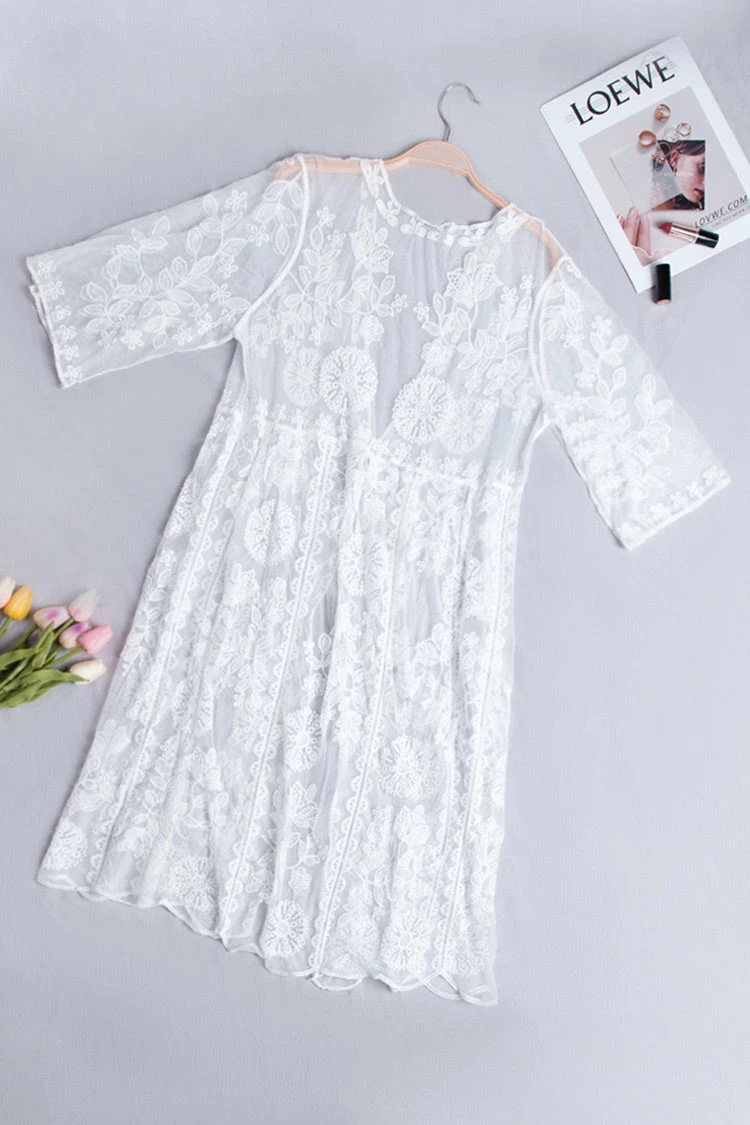 Flash Sale 💯 Cupshe Persephone Tie Waist Half sleeves Kimono Cover Up 👏 4 Flash Sale 💯 Cupshe Persephone Tie Waist Half sleeves Kimono Cover Up 👏 - Image 4