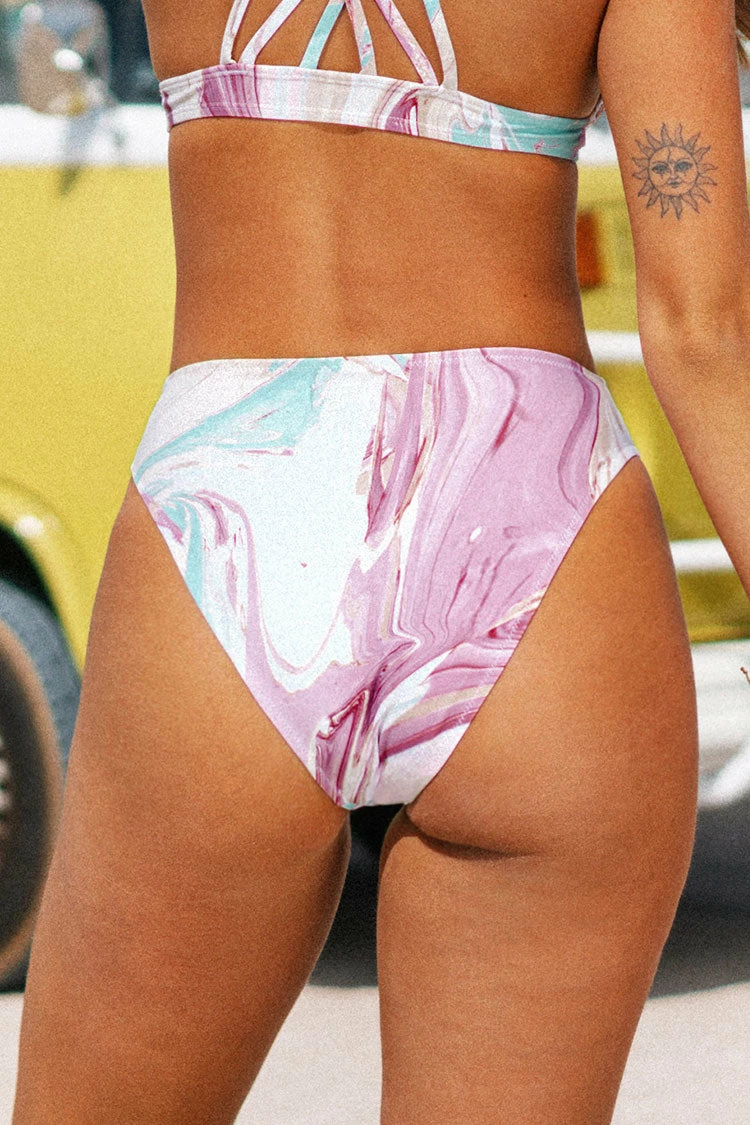 Top 10 π Cupshe Marbled Swirl Cheeky High Leg High Waist π Bikini Bottom βοΈ 2 Top 10 π Cupshe Marbled Swirl Cheeky High Leg High Waist π Bikini Bottom βοΈ - Image 2