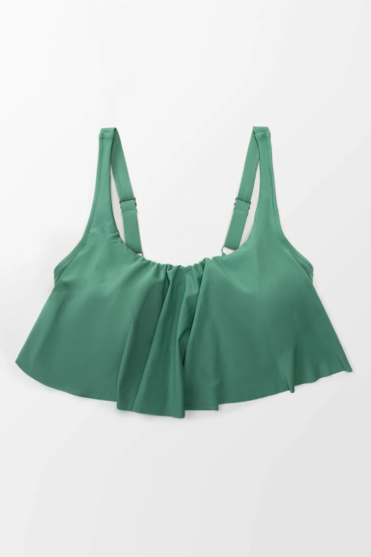 Best Pirce π Cupshe Bree Ruffle Tankini Plus Size π Bikini Top π 5 Best Pirce π Cupshe Bree Ruffle Tankini Plus Size π Bikini Top π - Image 5