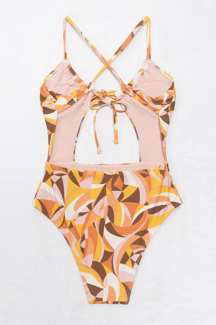 Best reviews of 💯 Cupshe Alexys Abstract Print Cut-out One Piece 🩱 Swimsuit 😍 4 Best reviews of 💯 Cupshe Alexys Abstract Print Cut-out One Piece 🩱 Swimsuit 😍 - Image 4
