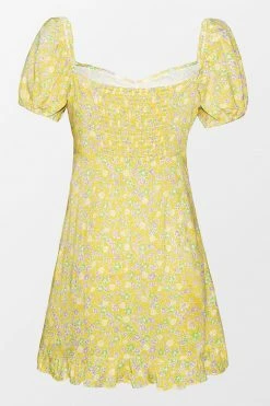 Wholesale 🎉 Cupshe Alianna Yellow Ditsy Puff Sleeve 👗 Dress 🔥 -Cupshe Online Shop 2 8c4fb269 358a 418f aa9e 650b5f41a6d2