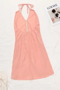 Discount ✨ Cupshe Yasmine Halter V-neck Backles Slip 👗 Dress 💯 -Cupshe Online Shop 2 8d832aea 3b6b 4dff 99a7 1354d7981436