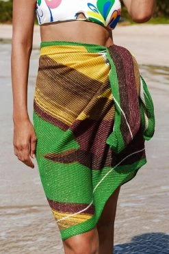 Best Sale 🎉 Cupshe Cala Stripe Tie Waisted Sarong ✨