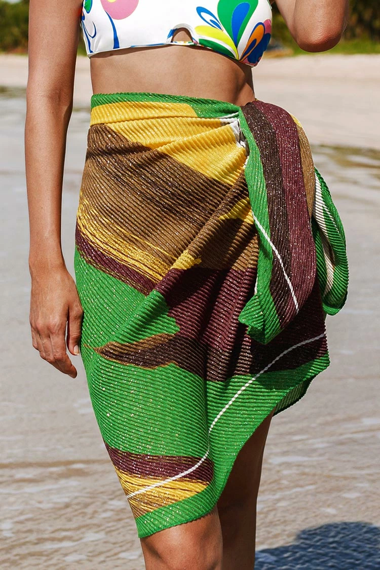 Best Sale π Cupshe Cala Stripe Tie Waisted Sarong β¨ 1 Best Sale π Cupshe Cala Stripe Tie Waisted Sarong β¨