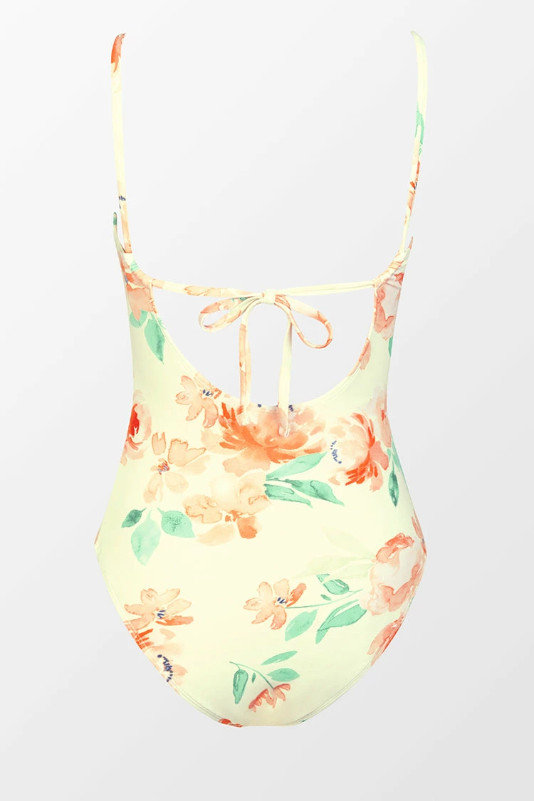 Cheapest π― Cupshe Relaxing Flowers Tunneled Cutout One Piece π©± Swimsuit π 4 Cheapest π― Cupshe Relaxing Flowers Tunneled Cutout One Piece π©± Swimsuit π - Image 4