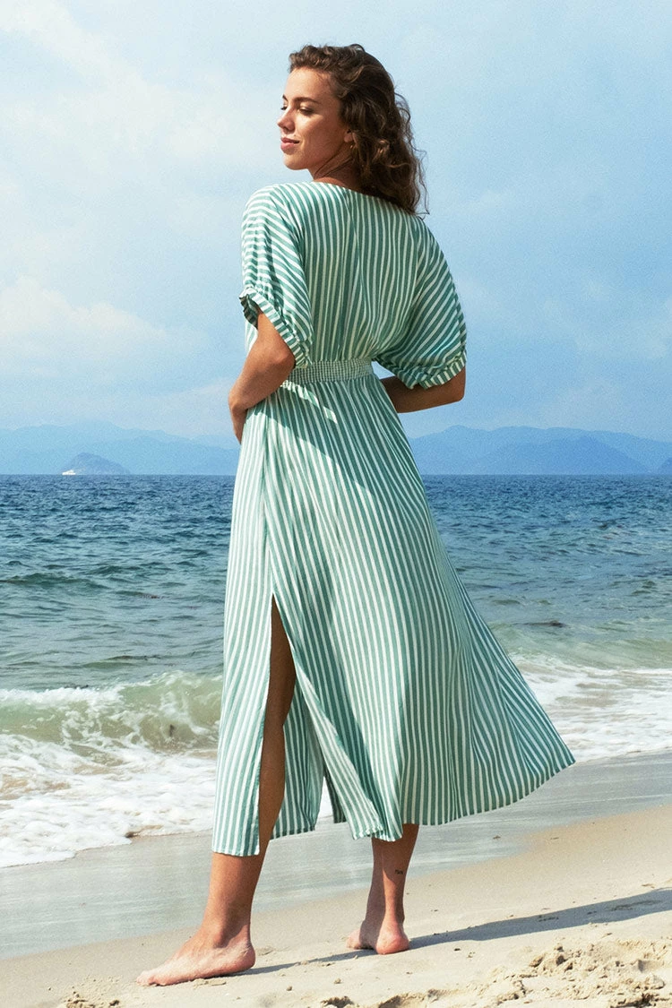 Buy π― Cupshe Sophia Striped Button Front π Dress β 2 Buy π― Cupshe Sophia Striped Button Front π Dress β - Image 2