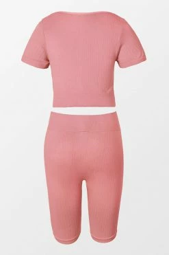 Budget 😍 Cupshe Full Bloom Scoop Short Sleeve Matching Set ⌛ -Cupshe Online Shop 2 9b528e07 2b4f 4cf8 b023 7a09b53daa88