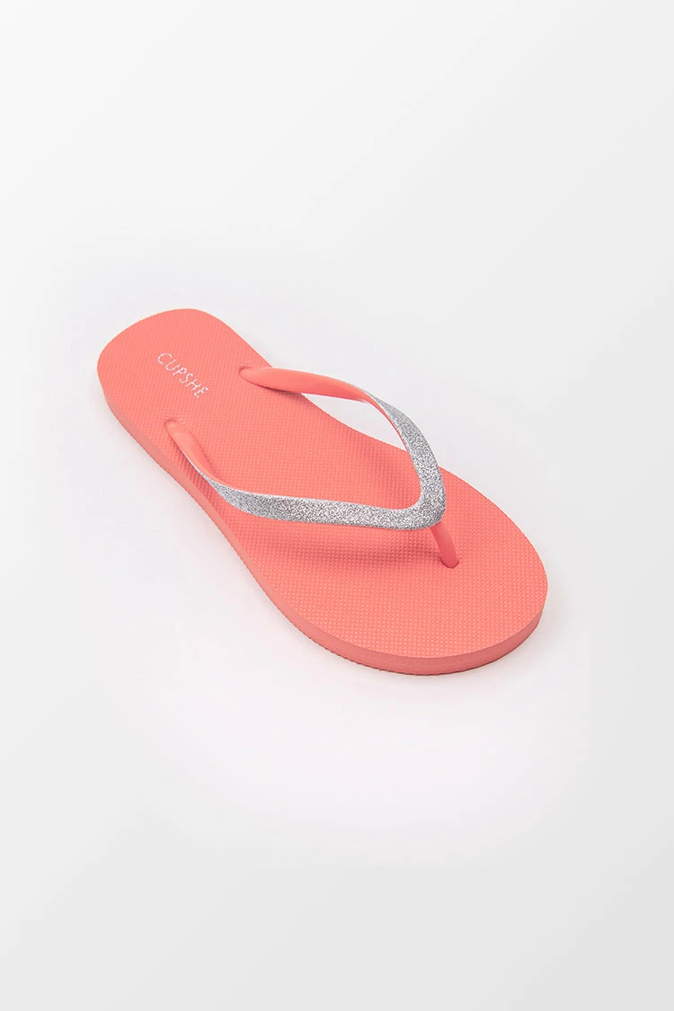 Brand new π Cupshe Blossom Coral Flip Flops π€© 3 Brand new π Cupshe Blossom Coral Flip Flops π€© - Image 3