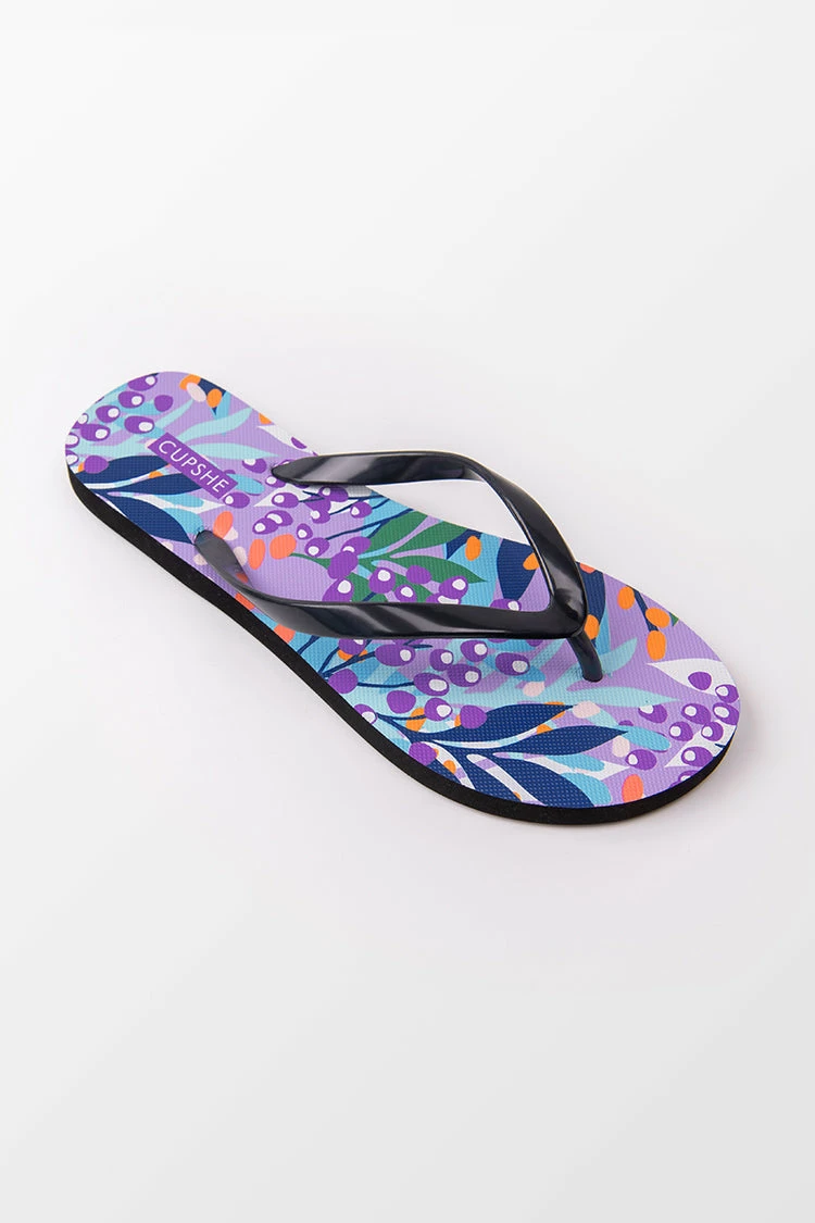 Flash Sale ⌛ Cupshe Frolick Floral Flip Flops ✔️ 2 Flash Sale ⌛ Cupshe Frolick Floral Flip Flops ✔️ - Image 2