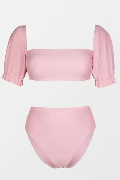 Hot Sale 🌟 Cupshe Sidney Square Neck Short Sleeve High Waisted 👙 Bikini 👏 -Cupshe Online Shop 2 af322203 25b9 4653 9a52 1f8599dfddec