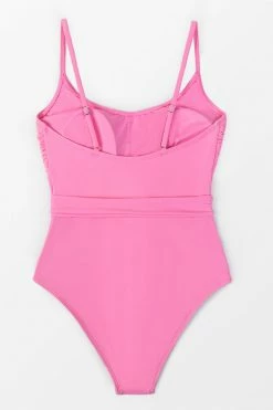 Wholesale 🤩 Cupshe Flora Pink Belt Knot One Piece 🩱 Swimsuit 🧨 -Cupshe Online Shop 2 bf68e91c eb45 402c aeca 6ec70887fcc0