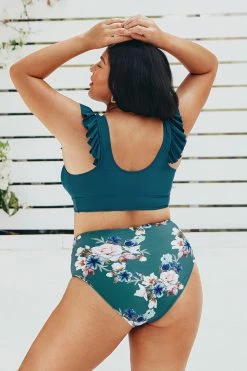 Discount π€© Cupshe Teal And Floral Ruffle Plus Size π Bikini π 8 Discount π€© Cupshe Teal And Floral Ruffle Plus Size π Bikini π -Cupshe Online Shop 2 c649c23c 2d73 4c87 925b 582588d16367