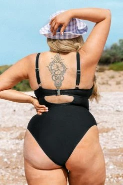 Budget 👍 Cupshe Caitlin Strappy Ruched Plus Size One Piece 🩱 Swimsuit ✔️ -Cupshe Online Shop 2 c744a8f8 8e55 4074 b128 51eeec01d840