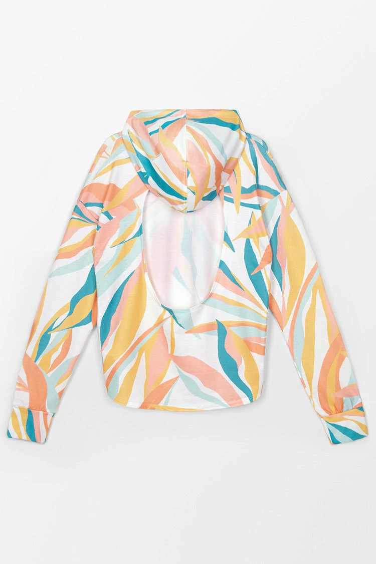 Promo ❤️ Cupshe Mindy Leafy Backless Hoodie ✔️ 5 Promo ❤️ Cupshe Mindy Leafy Backless Hoodie ✔️ - Image 5