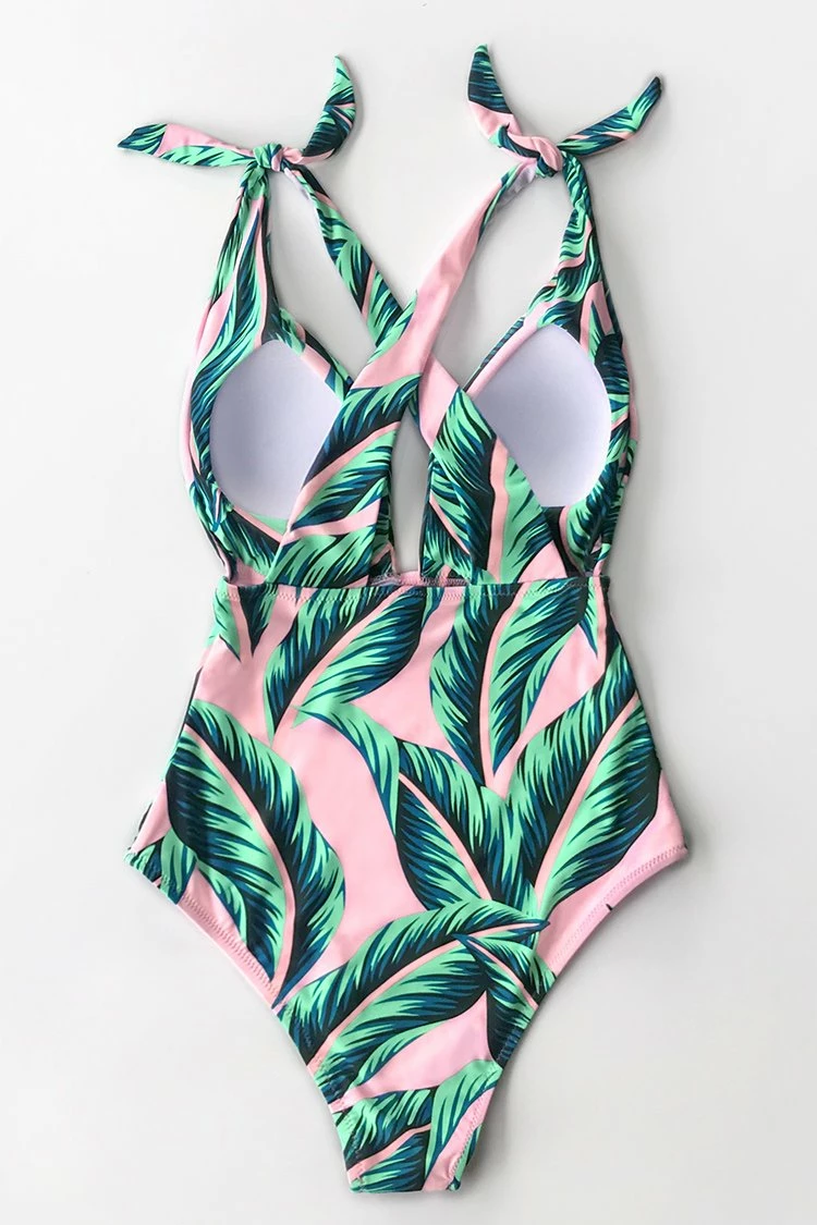 Top 10 π― Cupshe Pink Palm Print One Piece π©± Swimsuit π€© 7 Top 10 π― Cupshe Pink Palm Print One Piece π©± Swimsuit π€© - Image 7