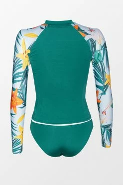 Budget ❤️ Cupshe Egypt Hawaiian Print Front Zipper Long Sleeve Tankini 🤩 -Cupshe Online Shop 2 e124e581 5b97 4c0f b432 ce9cbb4c38d8