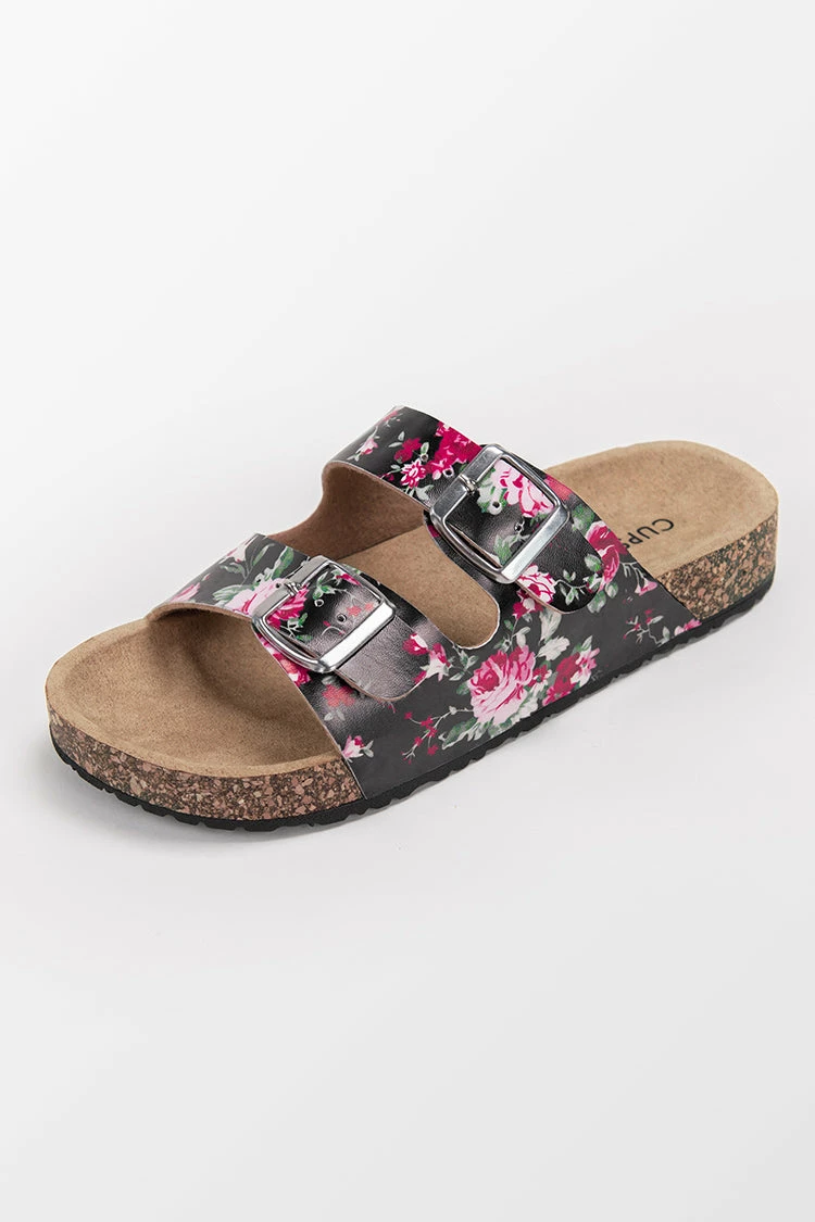 Buy π Cupshe Laurel Floral Buckle Strap Slide Sandals 𧨠2 Buy π Cupshe Laurel Floral Buckle Strap Slide Sandals 𧨠- Image 2